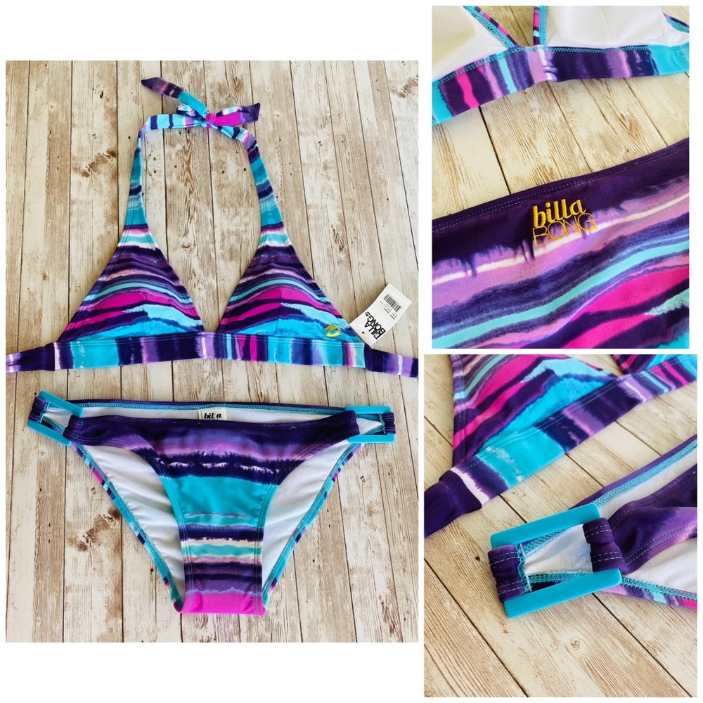 🔆 Billabong Water Colors Bikini